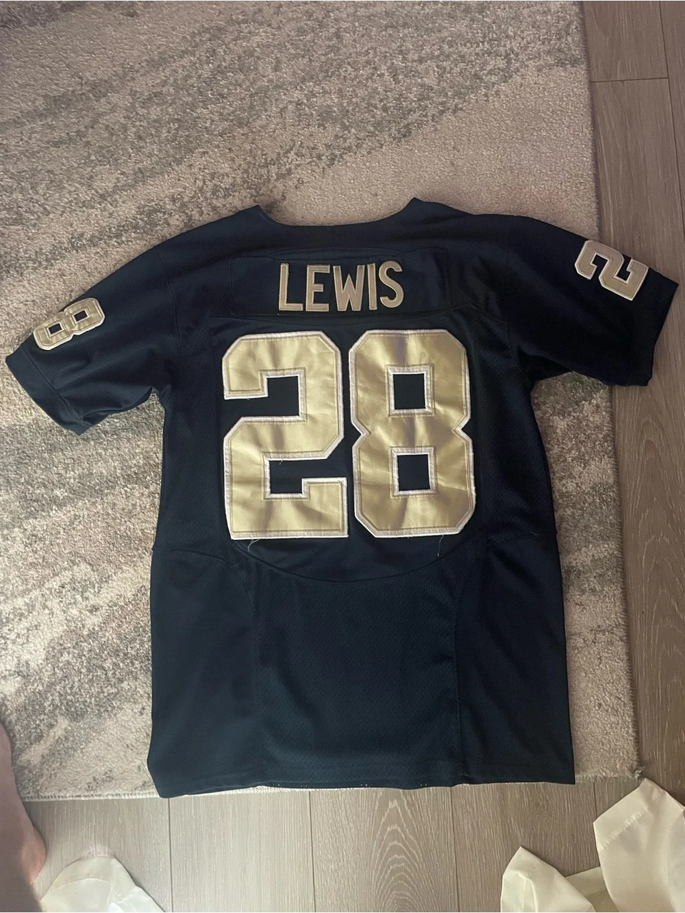 Nike University of Pittsburgh Pitt Panthers Retro Dion Lewis #28 Football Jersey